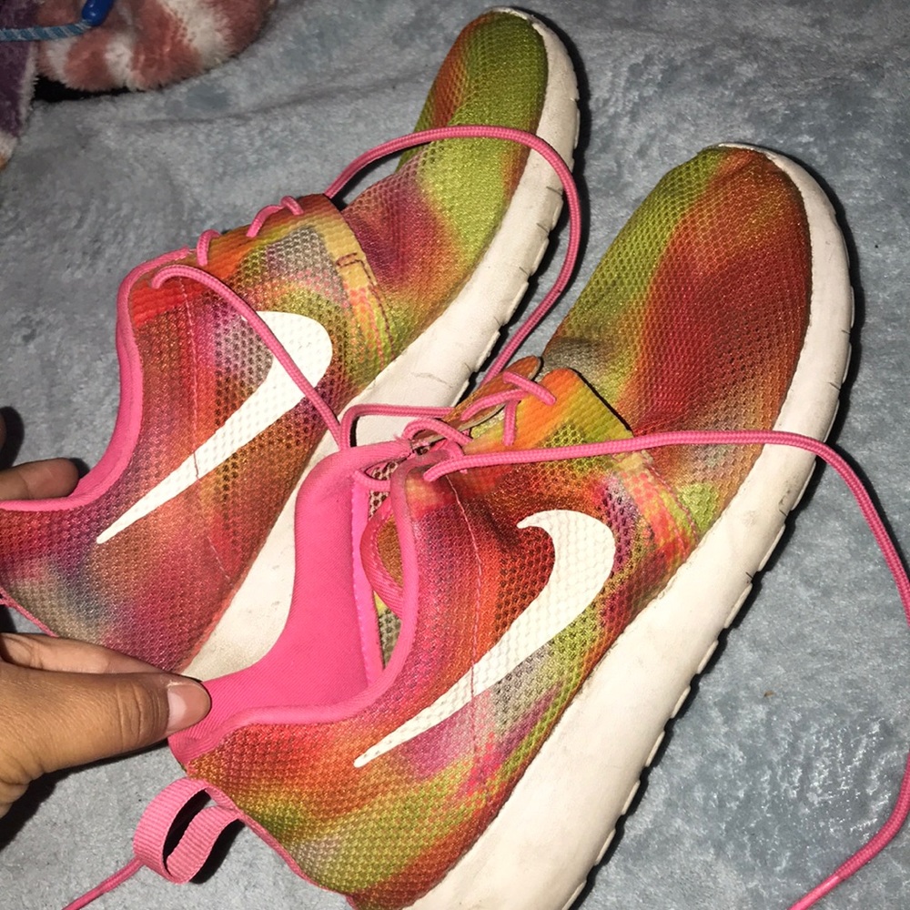 Tie dye nikes